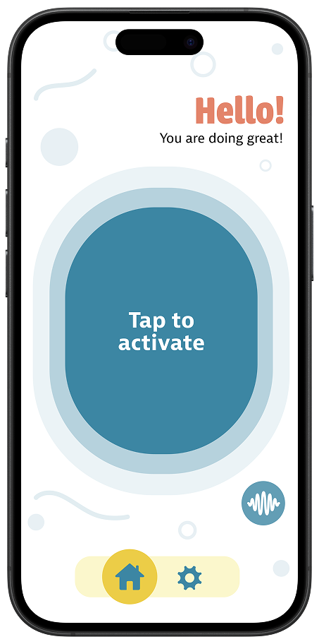 Omi app screen